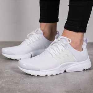 cute white nikes